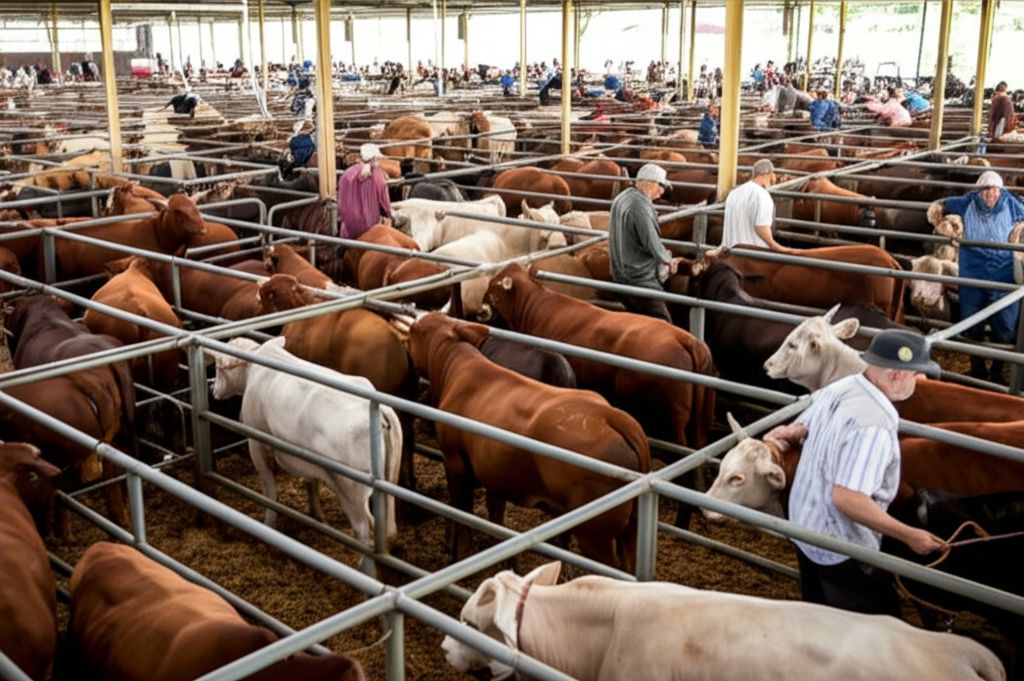 Livestock Market Animation